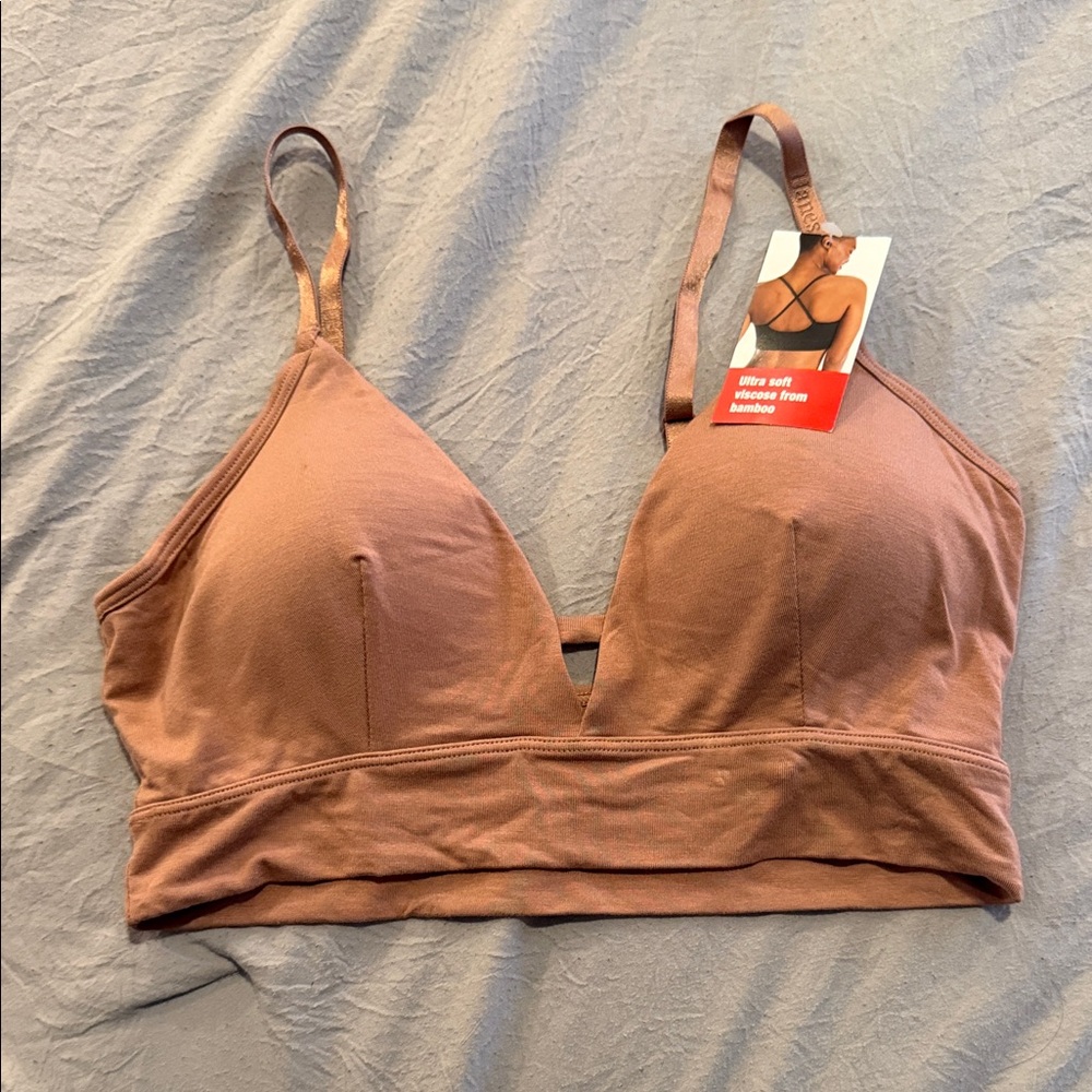Hanes Soft Brown Bralette
